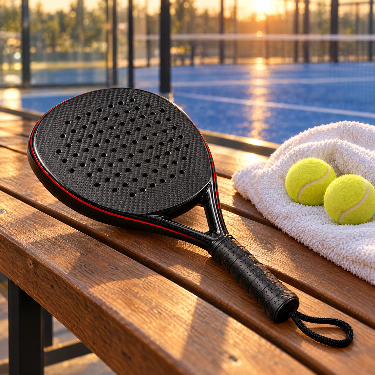 Padelviro Summit 24K Carbon Padel Racket – Lightweight