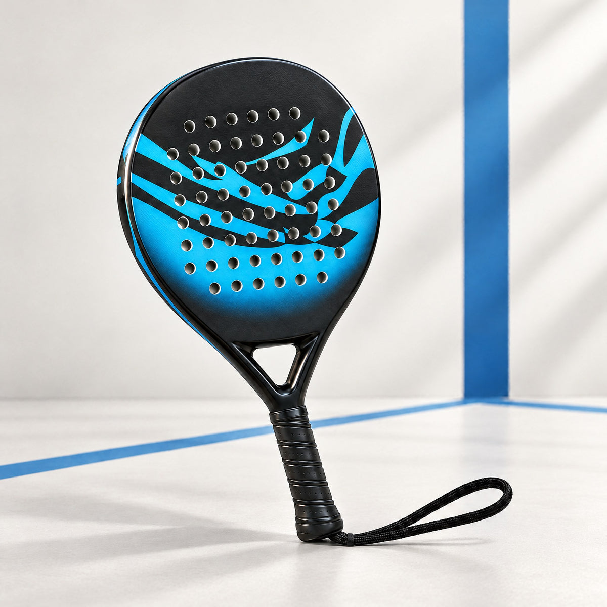 Padelviro Tide Carbon Padel Racket Set – Cover & 4 Balls, Beginner