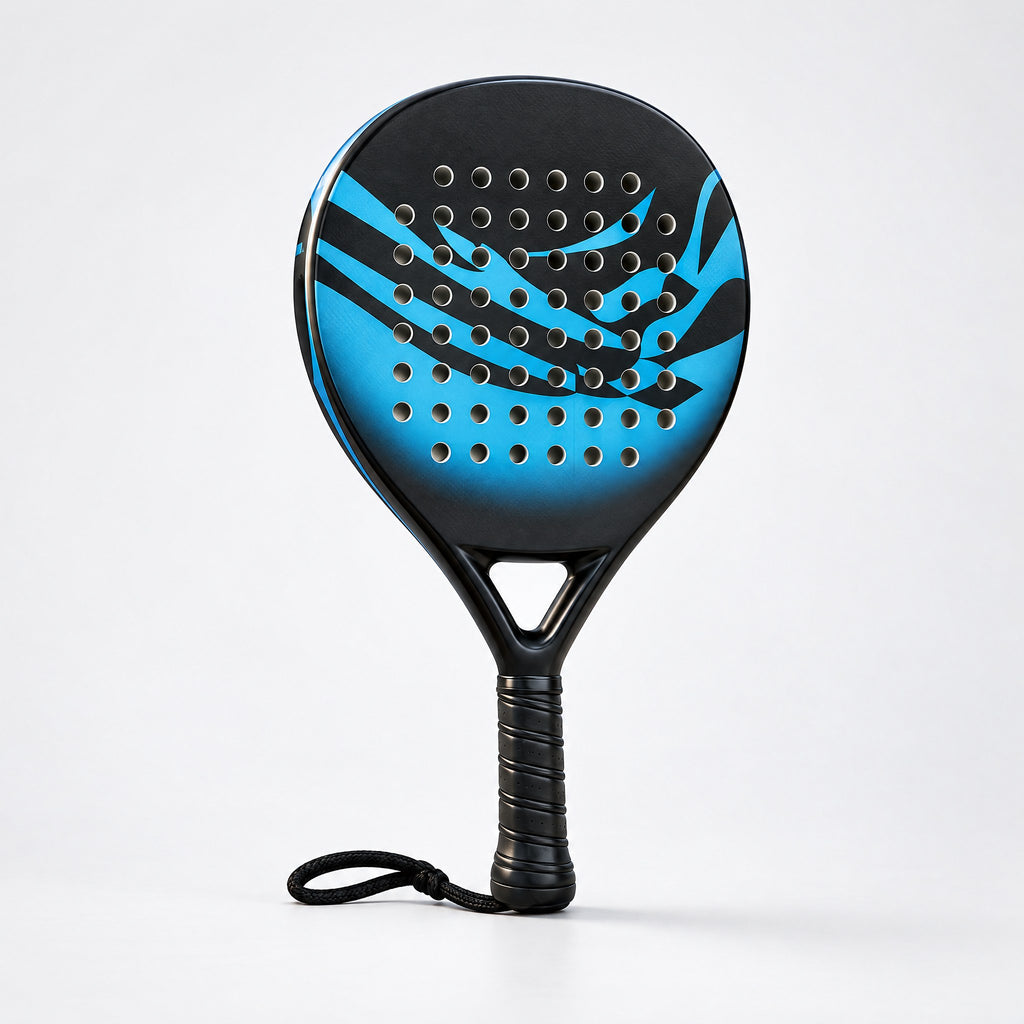 Padelviro Tide Carbon Padel Racket Set – Cover & 4 Balls, Beginner