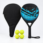 Padelviro Tide Carbon Padel Racket Set – Cover & 4 Balls, Beginner