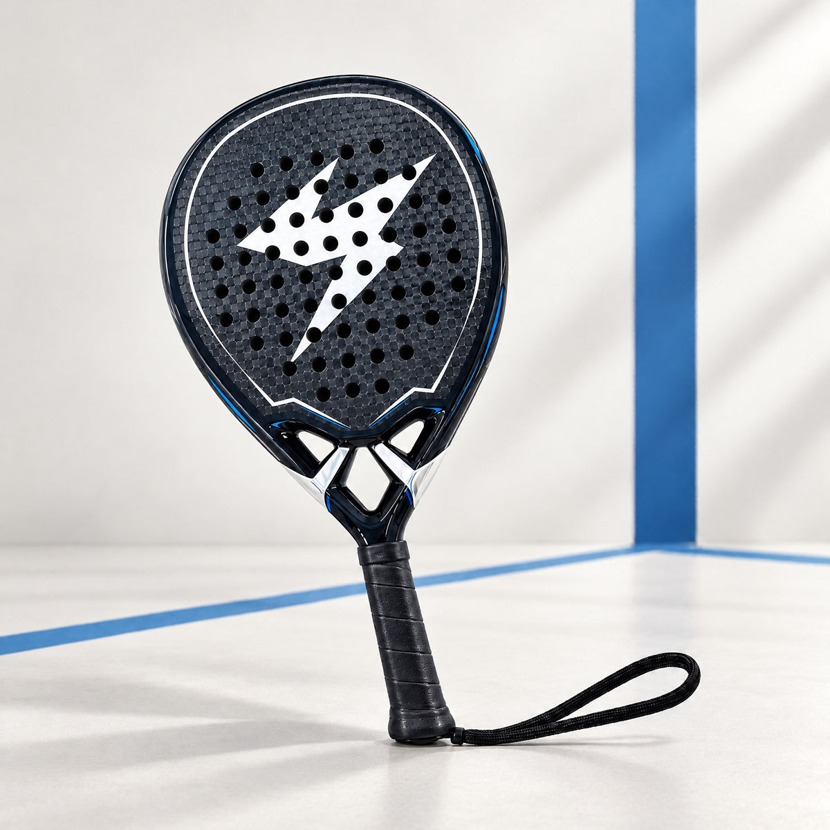 Padelviro Volt 12K Carbon Padel Racket – 3D Honeycomb Texture