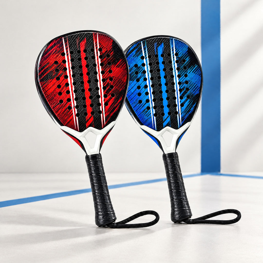 Padelviro Vortex 16K Carbon Padel Racket with Cover – Advanced