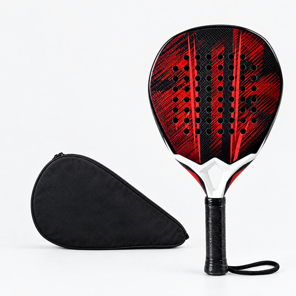 Padelviro Vortex 16K Carbon Padel Racket with Cover – Advanced