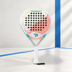 PatsSport Aquarelle Carbon Diamond Padel Racket – Matte White