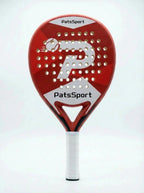 PatsSport Crimson Carbon Diamond Padel Racket – Red, 360g