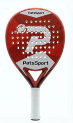 PatsSport Crimson Carbon Diamond Padel Racket – Red, 360g