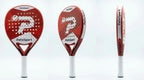PatsSport Crimson Carbon Diamond Padel Racket – Red, 360g