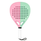 PatsSport Duet Two-Tone Carbon Teardrop Padel Racket – Pastel