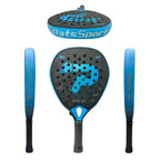 PatsSport Elite 5.0 24K Carbon Diamond Padel Racket – 3D Textured Face