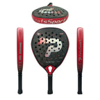 PatsSport Elite 5.0 24K Carbon Diamond Padel Racket – 3D Textured Face