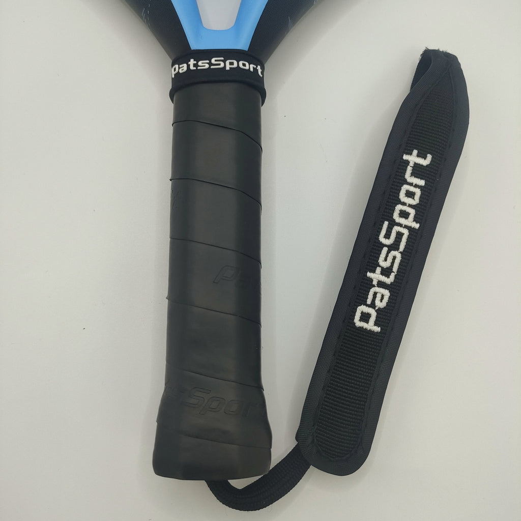 PatsSport Elite 5.0 24K Carbon Diamond Padel Racket – 3D Textured Face