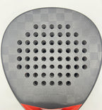 PatsSport Frost 18K Carbon Diamond Padel Racket – Matte Grey, 38 mm