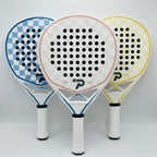 PatsSport Gingham 18K Carbon Padel Racket – Pastel Checkerboard