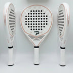 PatsSport Gingham 18K Carbon Padel Racket – Pastel Checkerboard