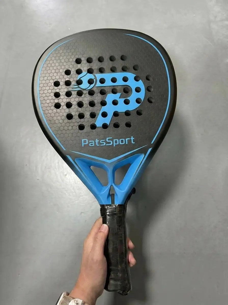 PatsSport Hue Carbon Diamond Padel Racket – Glossy 3D Finish