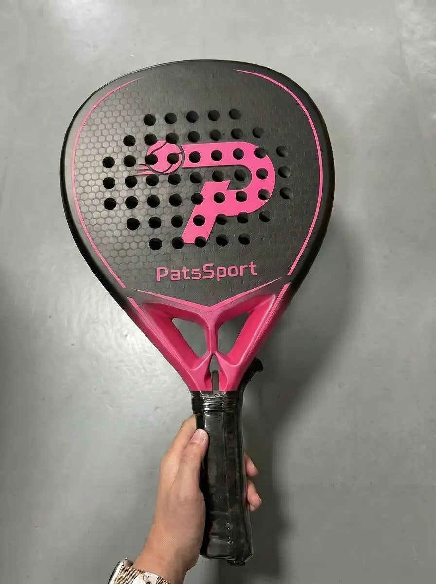 PatsSport Hue Carbon Diamond Padel Racket – Glossy 3D Finish