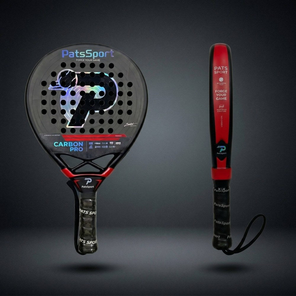 PatsSport Iris 12K Carbon Hybrid Teardrop Padel Racket