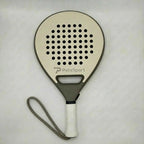 PatsSport Meringue Carbon Round Padel Racket – Pastel, 365g