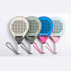 PatsSport Meringue Carbon Round Padel Racket – Pastel, 365g