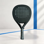PatsSport Noir Carbon Diamond Padel Racket – Plain Black, 12K or 18K