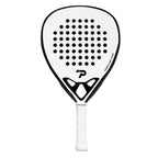 PatsSport Outline Carbon Padel Racket – White with Coloured Frame
