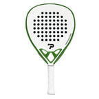 PatsSport Outline Carbon Padel Racket – White with Coloured Frame
