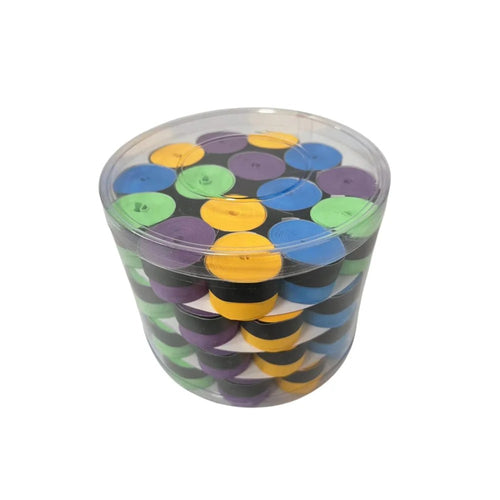 PatsSport Overgrip Club Barrel – Multi-Colour 0.6 mm Tacky PU