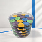 PatsSport Overgrip Club Barrel – Multi-Colour 0.6 mm Tacky PU