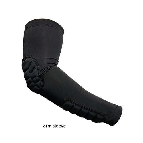 PatsSport Padded Compression Elbow and Arm Sleeve – Black