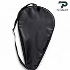PatsSport Padded Padel Racket Cover with Shoulder Strap – Black