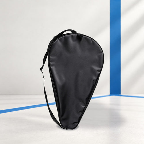 PatsSport Padded Padel Racket Cover with Shoulder Strap – Black