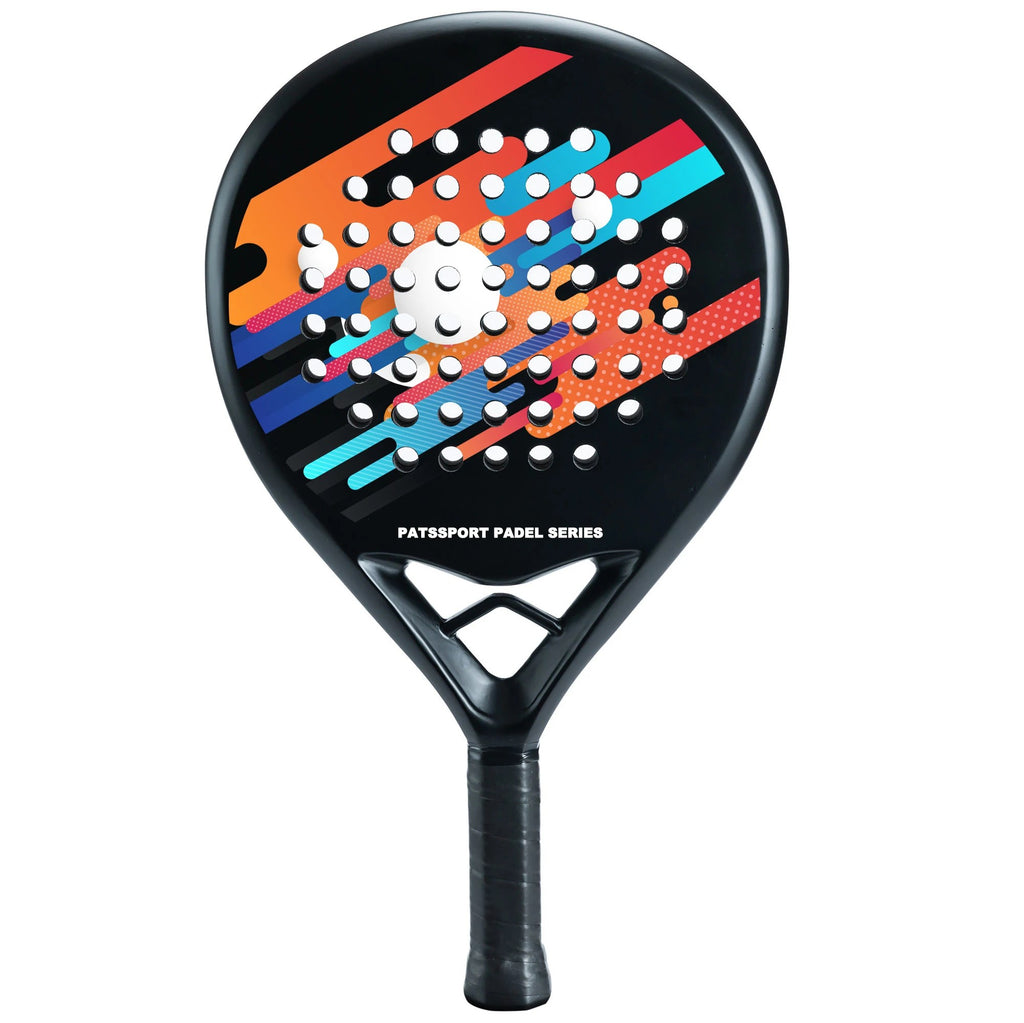 PatsSport Palette Fibreglass Round Padel Racket – Six Designs