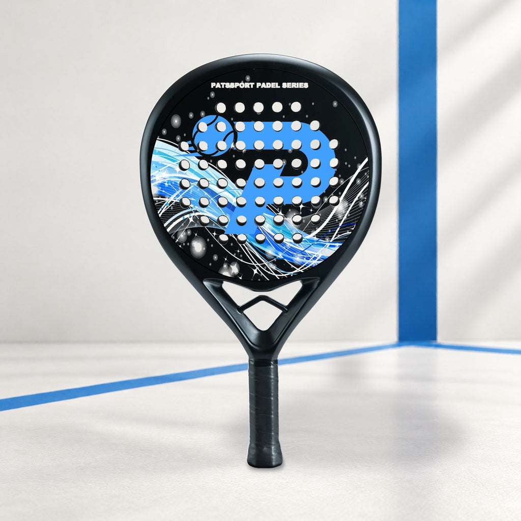 PatsSport Palette Fibreglass Round Padel Racket – Six Designs