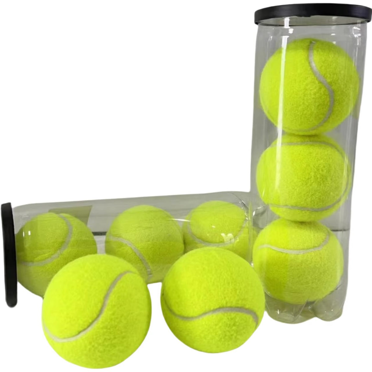 PatsSport Pressurised Padel Balls – Tube of 3, Choice of Wool Felt