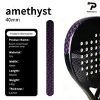 PatsSport Printed Padel Racket Frame Protection Tape – Amethyst or White