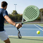 PatsSport Satin Carbon Padel Racket – Rose Gold, Deep Blue or Sage