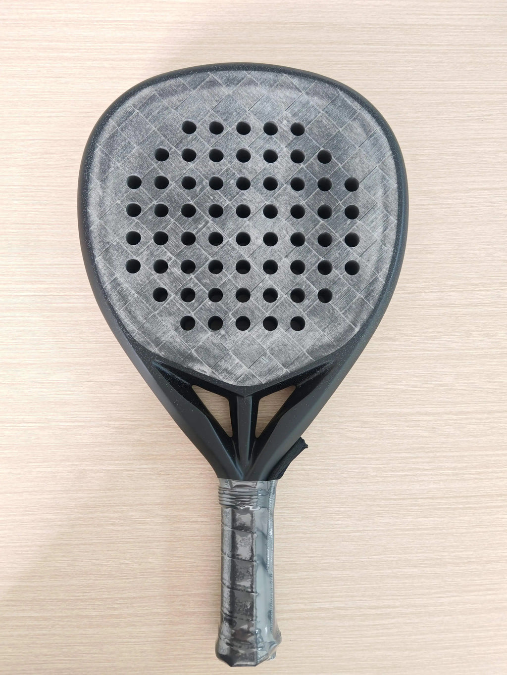 PatsSport Silverline 18K Carbon Diamond Padel Racket – Silver Frame