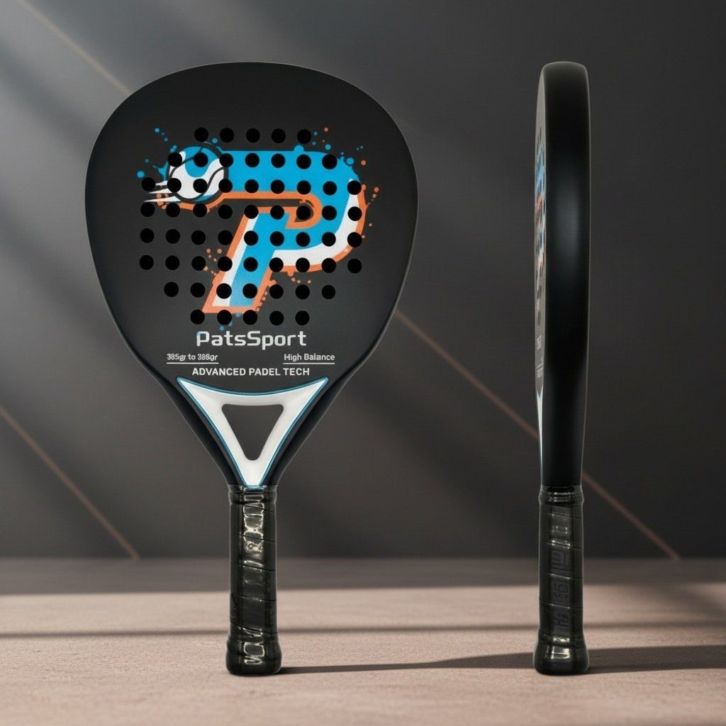 PatsSport Spectrum Carbon Diamond Padel Racket – Anti-Vibration
