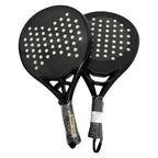 PatsSport Stealth 3K Carbon Teardrop Padel Racket – Raw Black