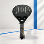 PatsSport Stealth 3K Carbon Teardrop Padel Racket – Raw Black