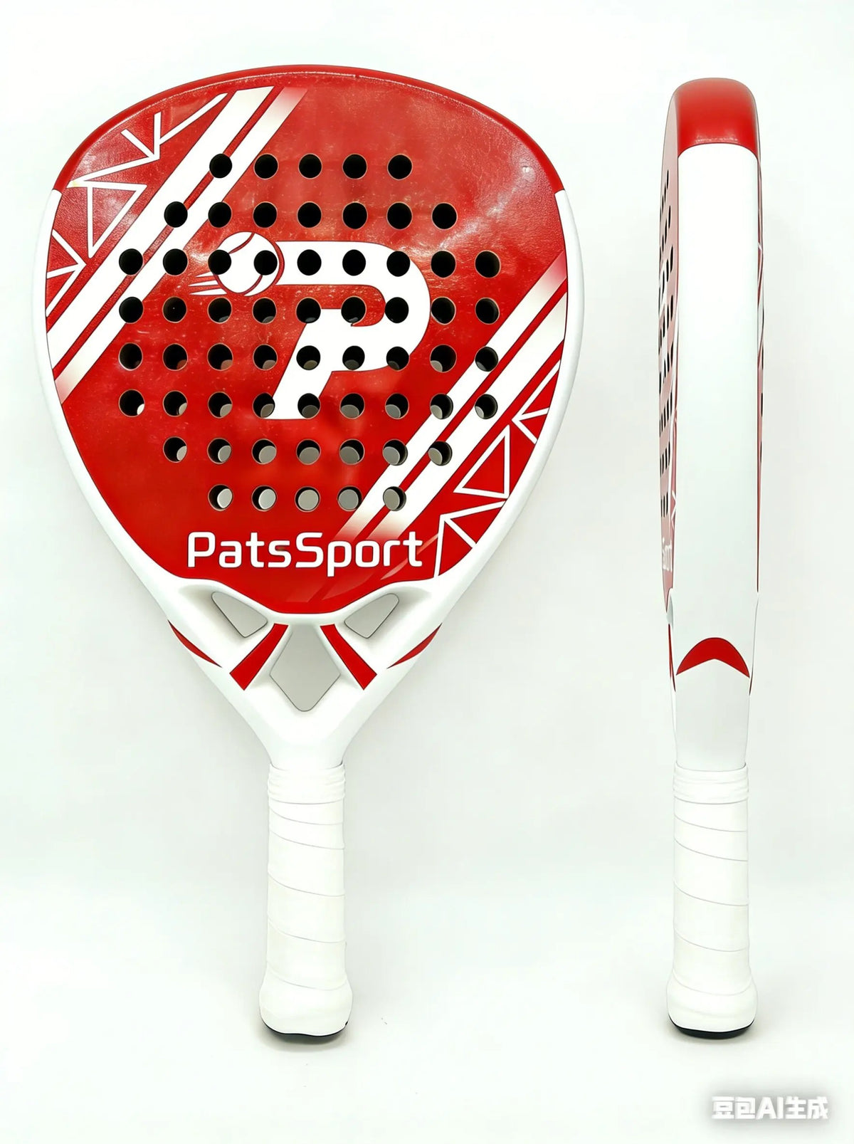 PatsSport Streak 18K Carbon Diamond Padel Racket – Shock-Absorbing Core