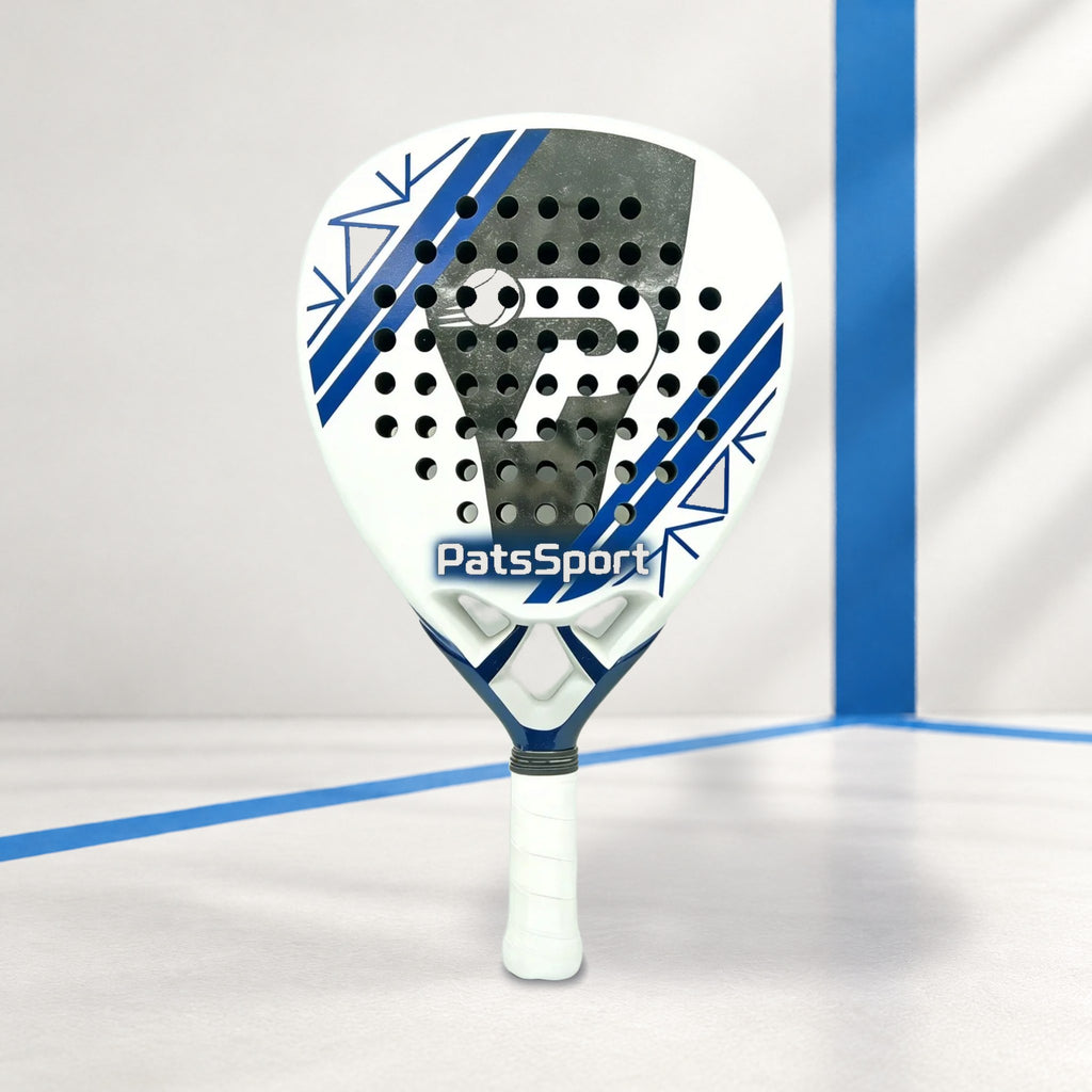 PatsSport Streak 18K Carbon Diamond Padel Racket – Shock-Absorbing Core