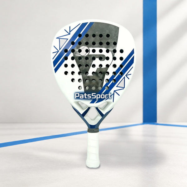 PatsSport Streak 18K Carbon Diamond Padel Racket – Shock-Absorbing Core