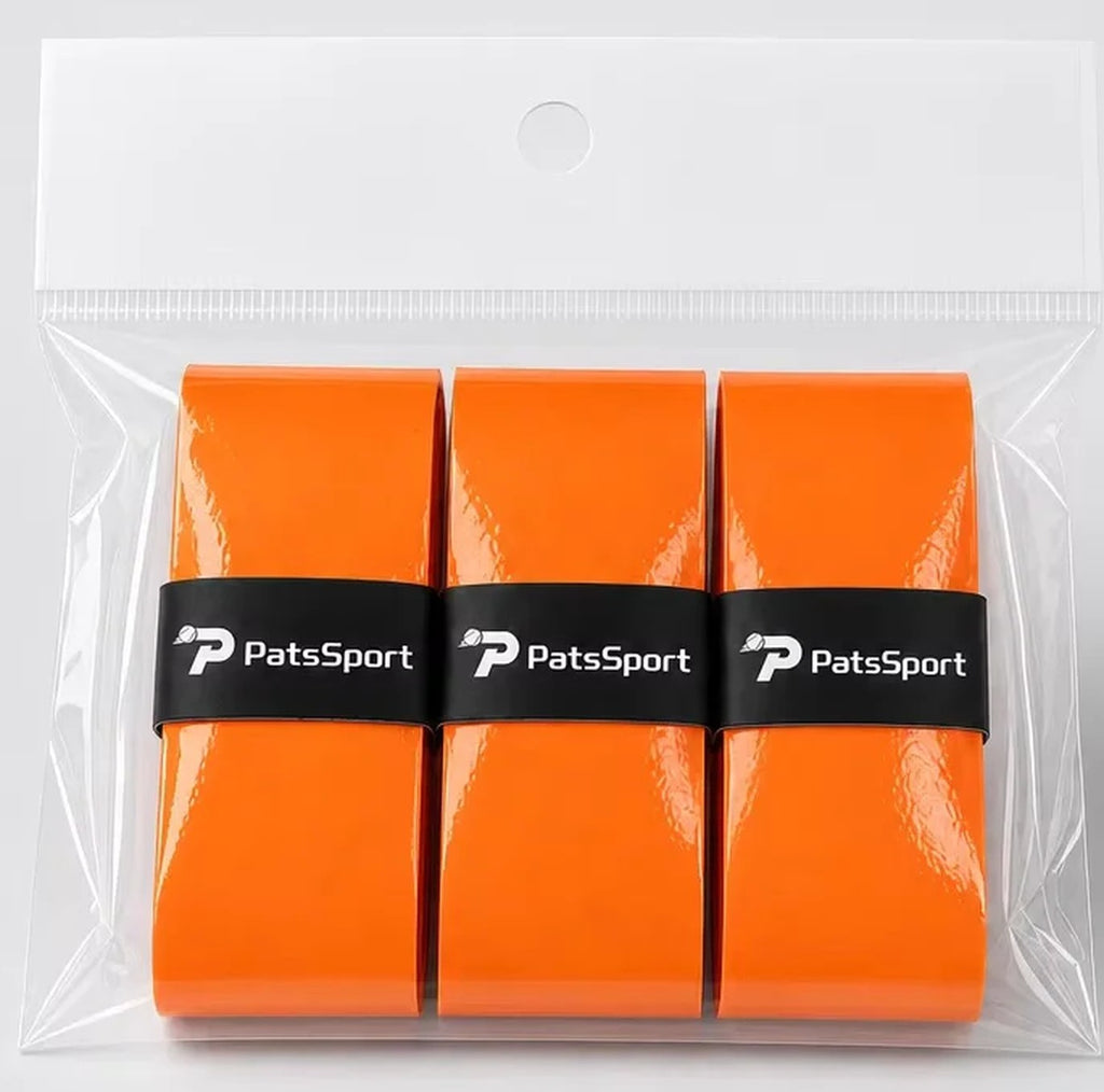 PatsSport Tacky Padel Overgrip 0.55 mm – 3-Pack, 10 Colours