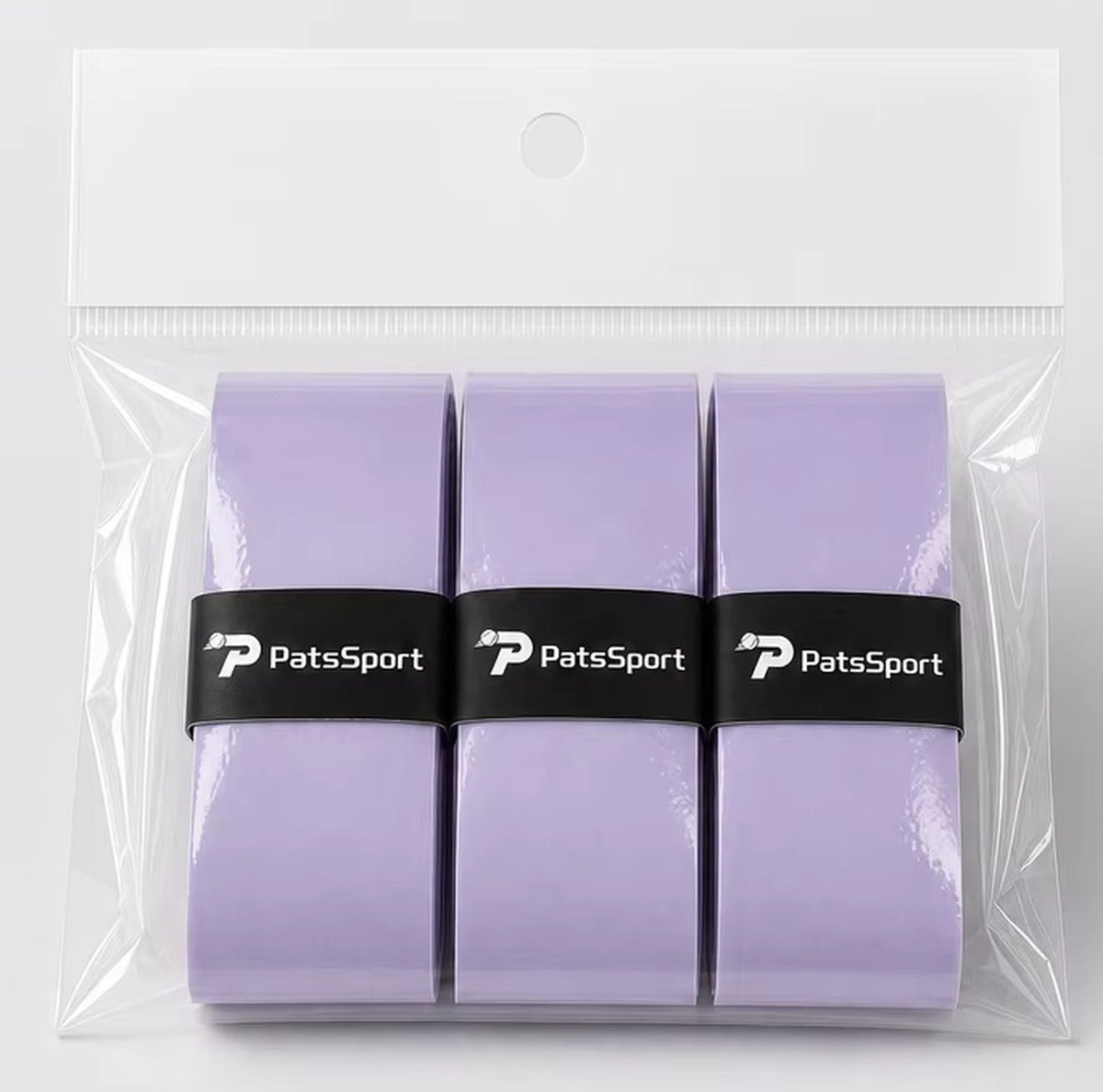 PatsSport Tacky Padel Overgrip 0.55 mm – 3-Pack, 10 Colours