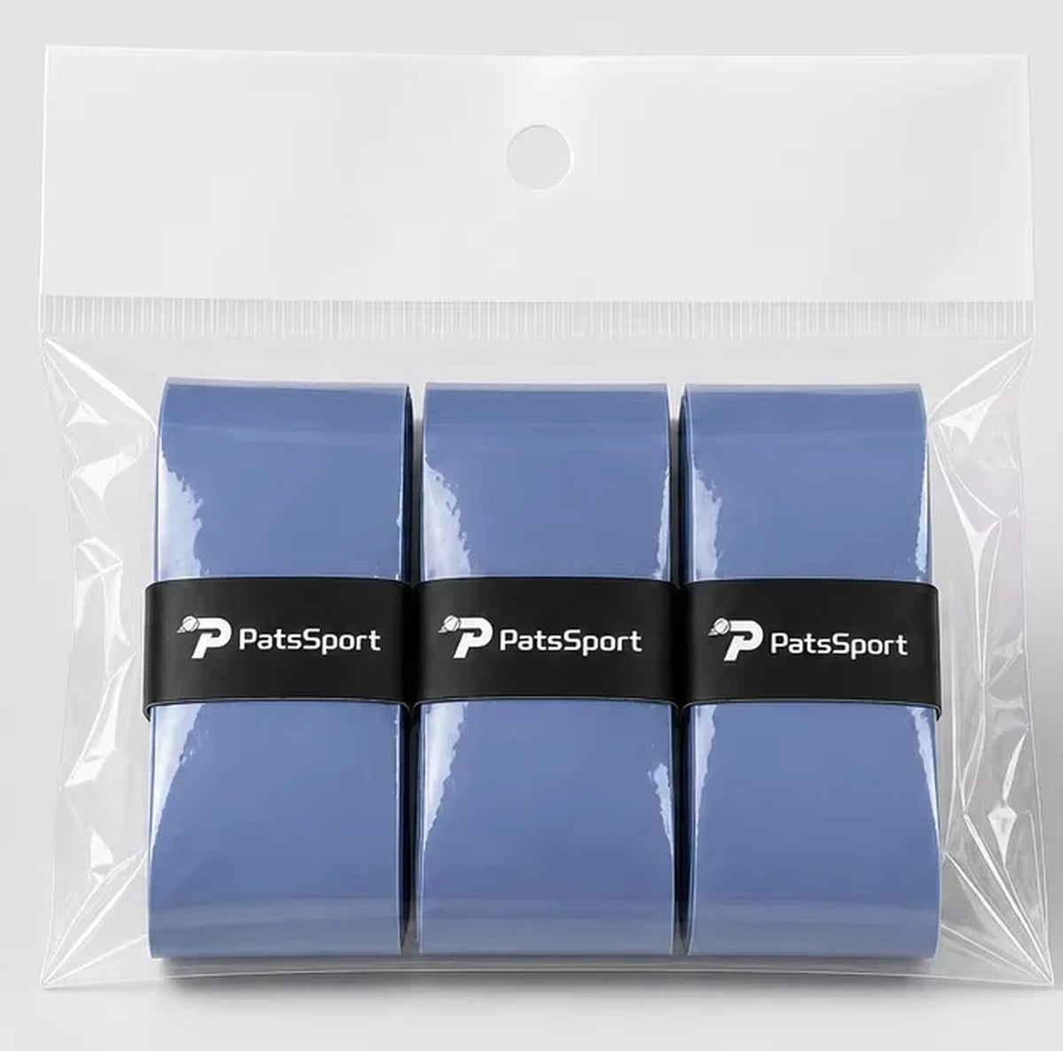 PatsSport Tacky Padel Overgrip 0.55 mm – 3-Pack, 10 Colours