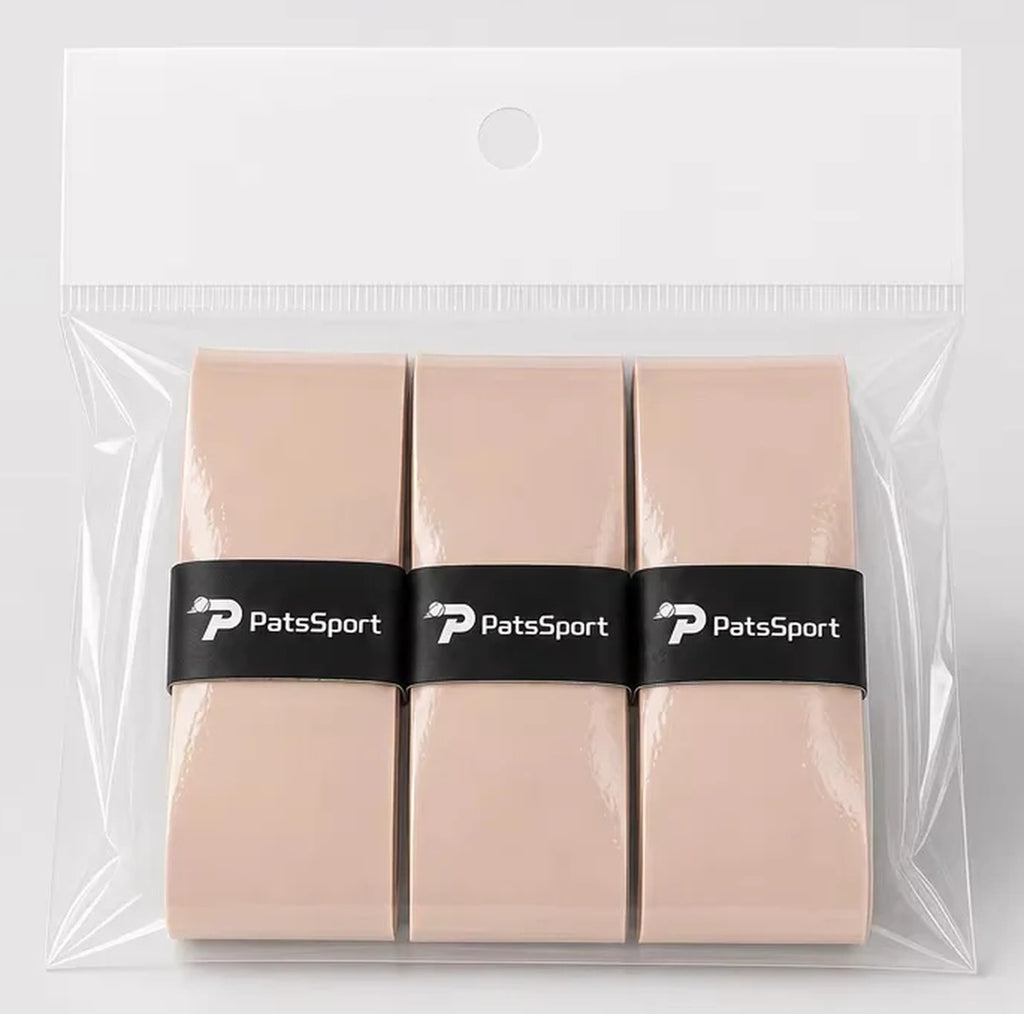 PatsSport Tacky Padel Overgrip 0.55 mm – 3-Pack, 10 Colours