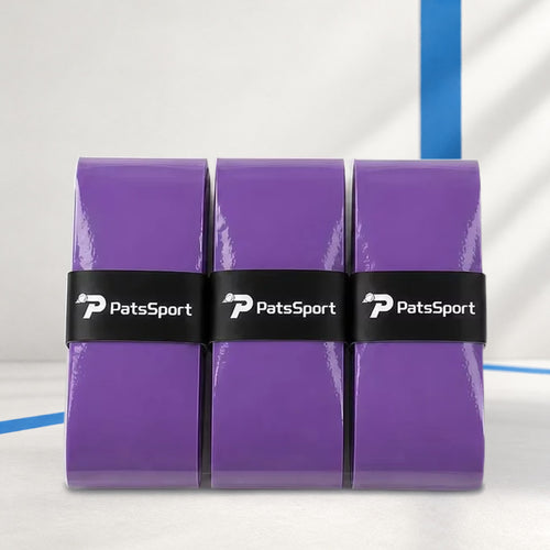 PatsSport Tacky Padel Overgrip 0.55 mm – 3-Pack, 10 Colours