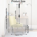 PatsSport Telescopic Padel Ball Picker – Steel Basket, Holds 60 Balls