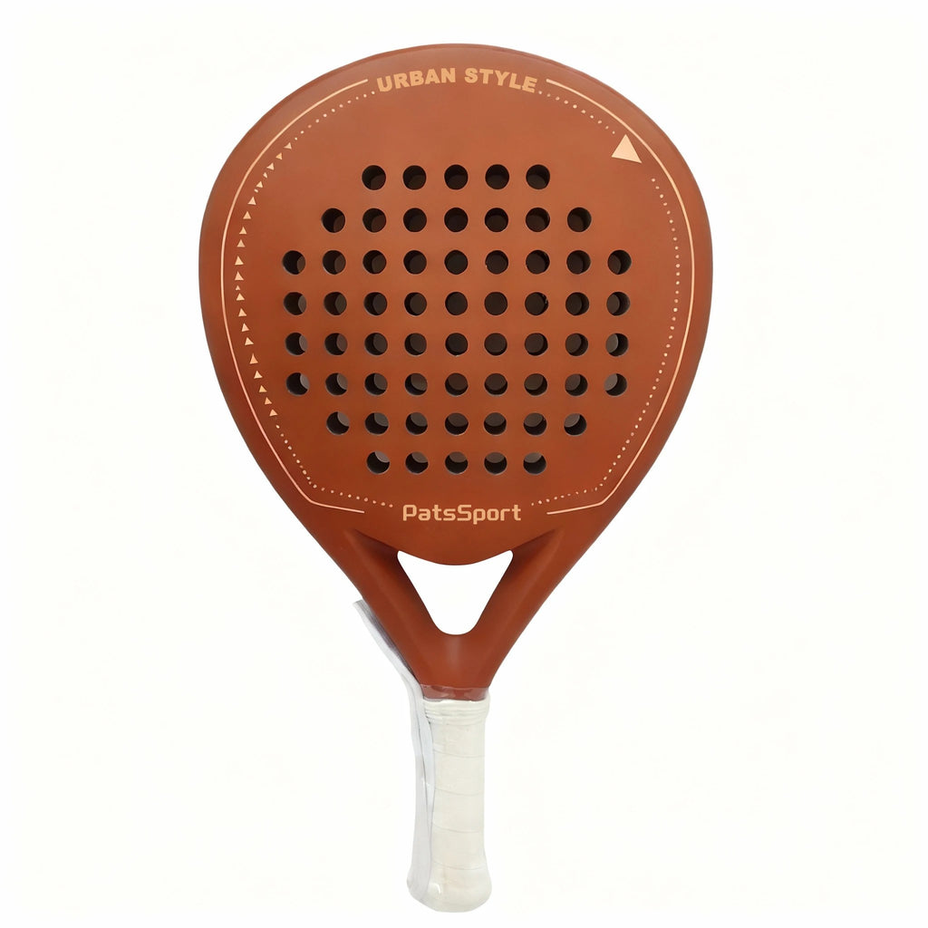 PatsSport Terra 12K Carbon Diamond Padel Racket – Matte Solid Colour